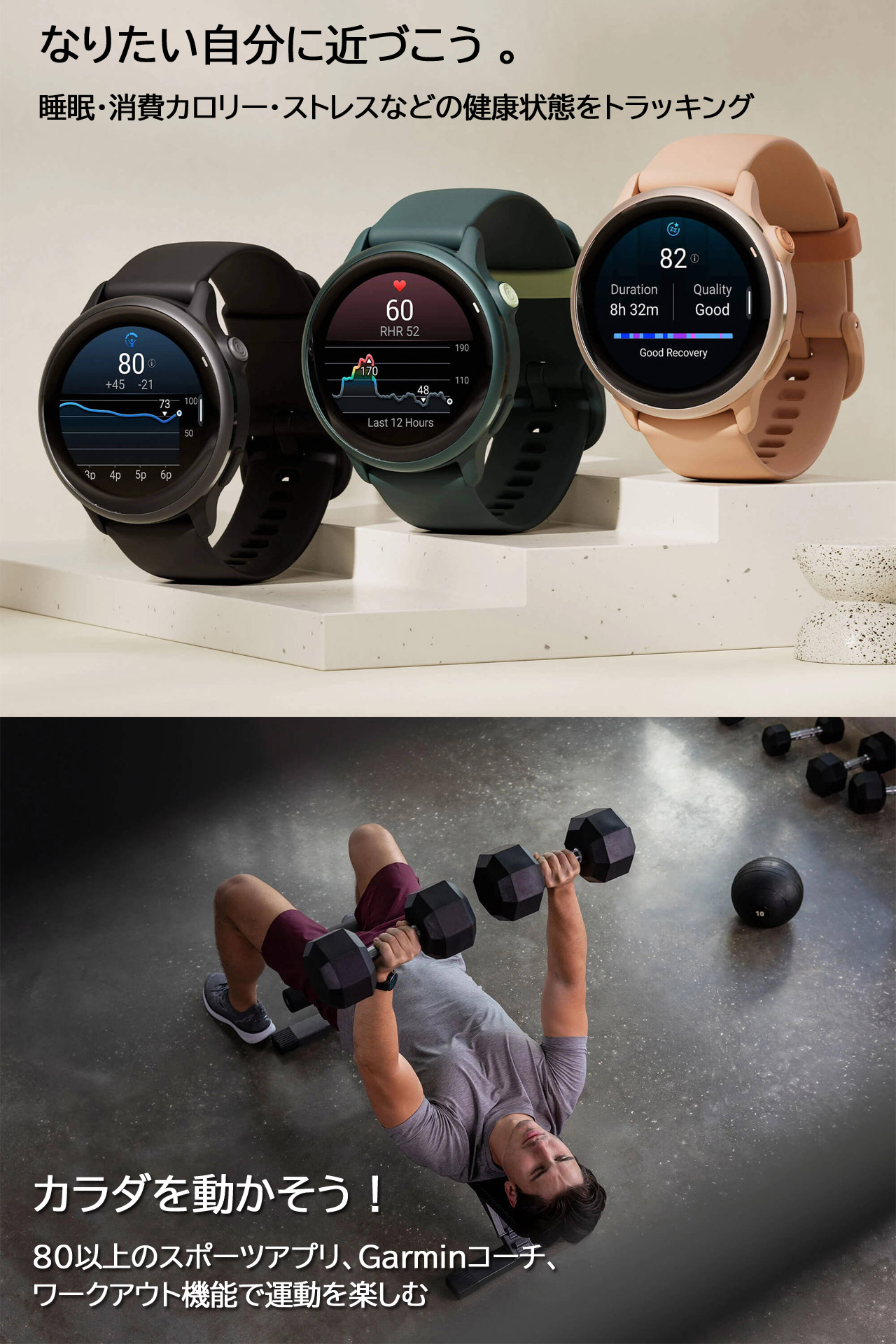 vivoactive スマートウォッチ ガーミン GARMIN 6 【取説サービス 