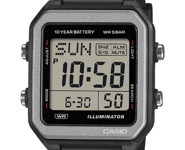 CASIO Collection W-221H-1AJF ブラック カシオ コレクション デジタル