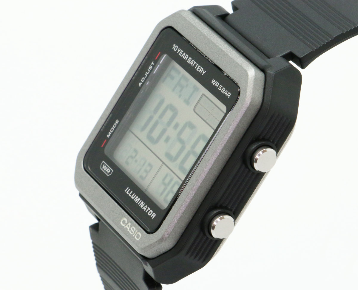CASIO Collection W-221H-1AJF ブラック カシオ コレクション デジタル