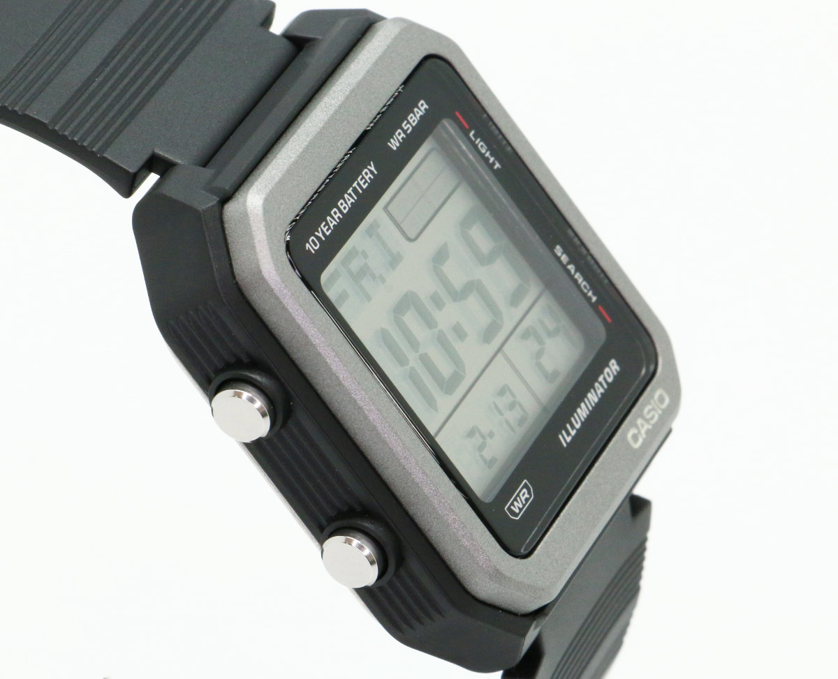CASIO Collection W-221H-1AJF ブラック カシオ コレクション デジタル