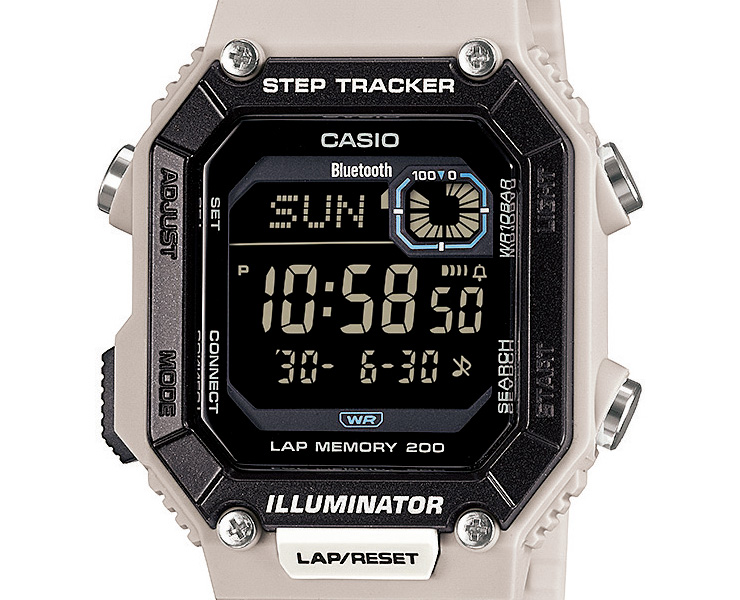 スタンダード（CASIO） カシオ コレクション 歩数計測機能 WS-B1000