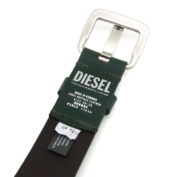 DIESEL メンズベルト（色：グリーン系）の商品一覧｜財布、帽子