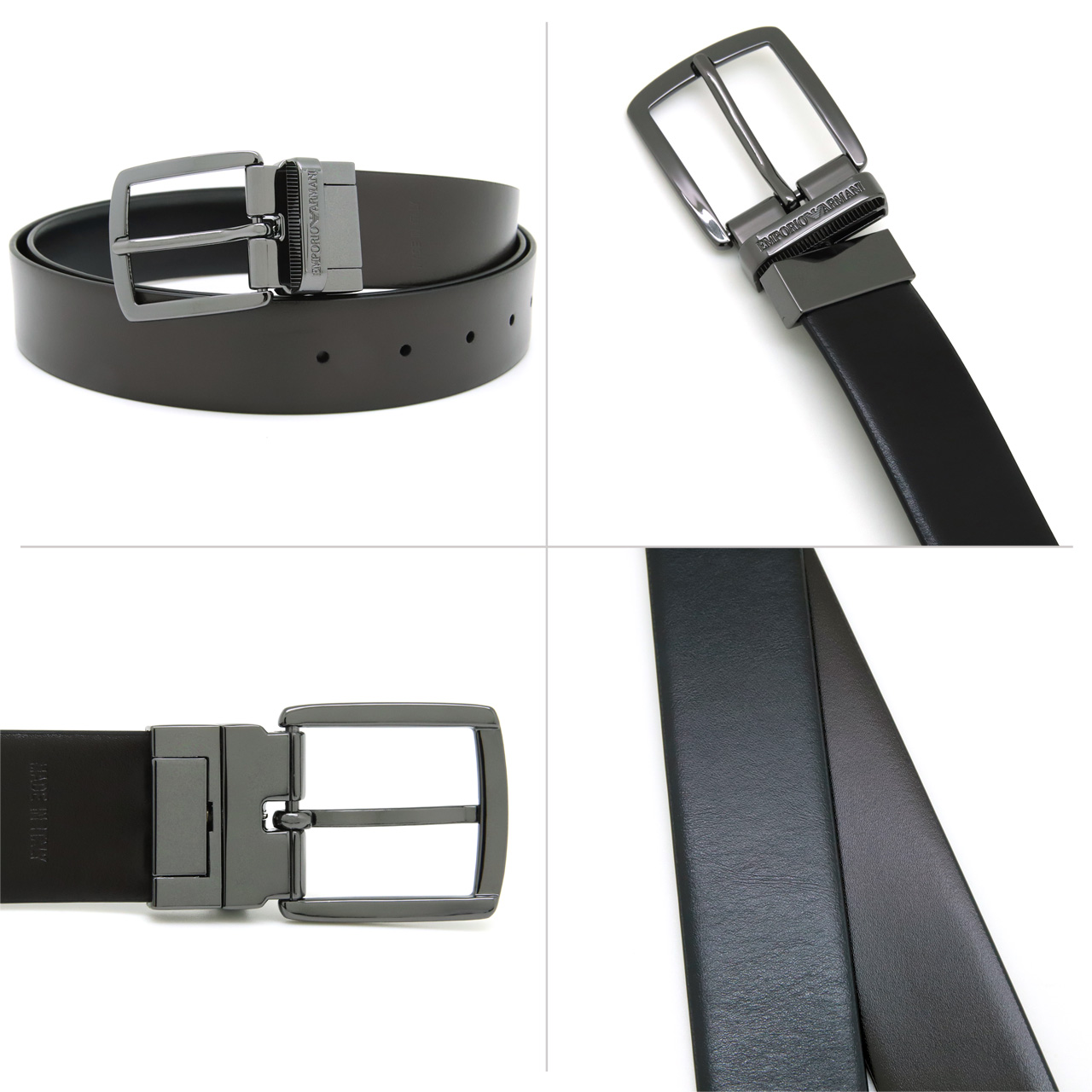 EMPORIO ARMANI エンポリオアルマーニ メンズベルト リバーシブル