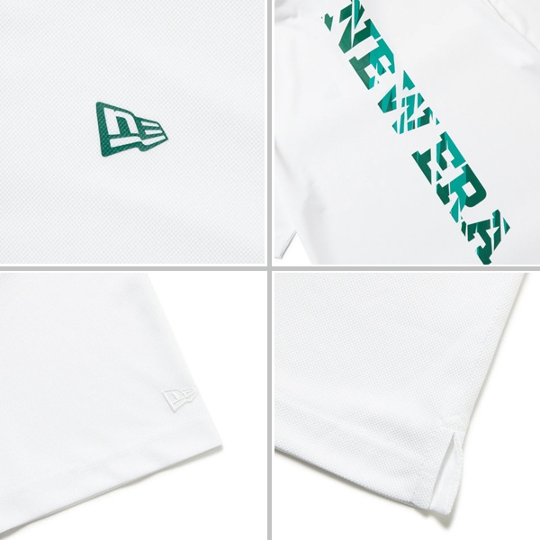NEW ERA ニューエラ ゴルフ 半袖 鹿の子 ポロシャツ Vertical