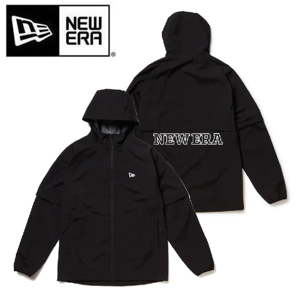 NEW ERA ブラック レインウェア L ☆Newera☆ ゴルフ レインウェア セットアップ ブラック (New