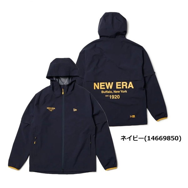 NEW ERA（ニューエラ） ゴルフ レインジャケット 2-Way スリーブ