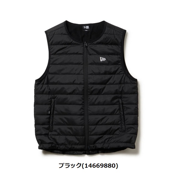 NEW ERA（ニューエラ） ゴルフ インサレーティッド ベスト ブラック