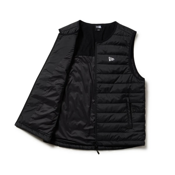 NEW ERA（ニューエラ） ゴルフ インサレーティッド ベスト ブラック