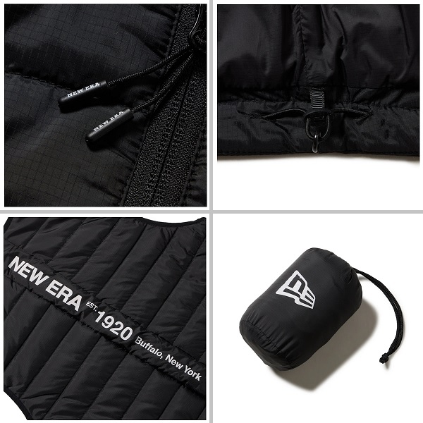 NEW ERA（ニューエラ） ゴルフ インサレーティッド ベスト ブラック