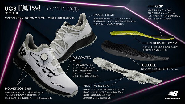 New Balance - ニューバランス　ゴルフシューズ（ソフト）MGS1001【グレー/26.5】 NEW BALANCE GOLF ニューバランス MGS1001N スパイクレスゴルフ