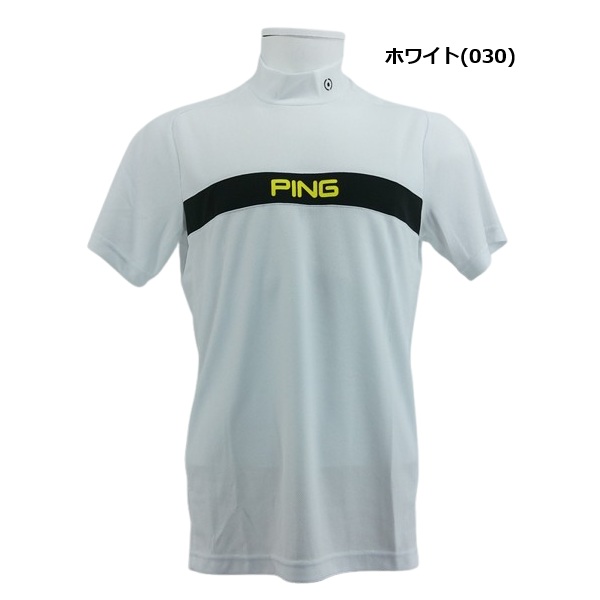 PING（ピン） ゴルフ メンズ 半袖 ［COOLCORE］ハイネックシャツ PING