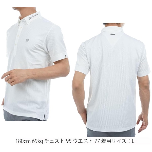 セントアンドリュース　ポロシャツ　新品タグ付き St ANDREWS セント アンドリュース ゴルフ メンズ 撥水ストレッチ