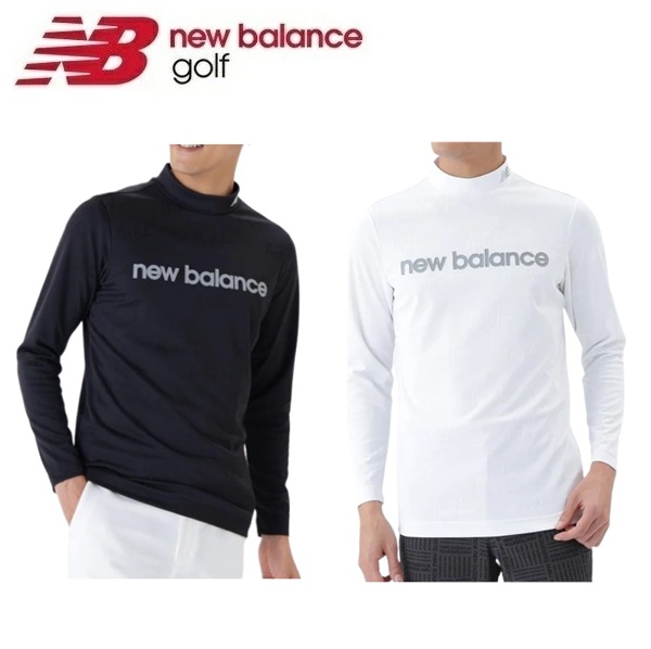 ニューバランス ゴルフ メンズ シャツ UV ストレッチ 長袖 モックネック プルオーバー New Balance Golf 012-5267003 2025年秋冬モデル New Balance Golf（ニューバランスゴルフ） ニューバランス ゴルフ