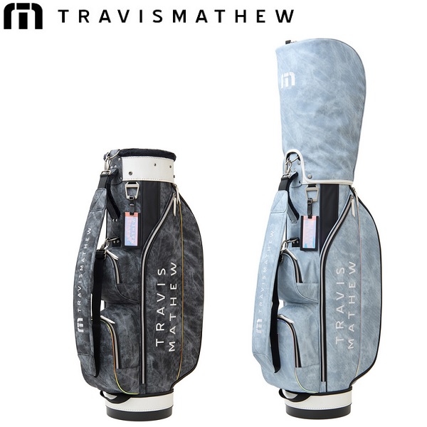 TravisMathew トラヴィスマシュー キャディバッグ シューズバック付き TRAVISMATHEW トラヴィスマシュー ゴルフ キャディバッグ MOTIF カート