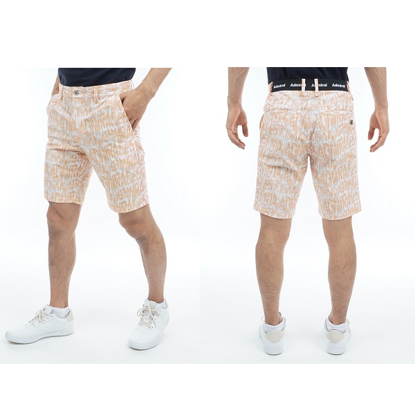 Admiral Golf アドミラル ゴルフ メンズ ウォータープリントロゴ