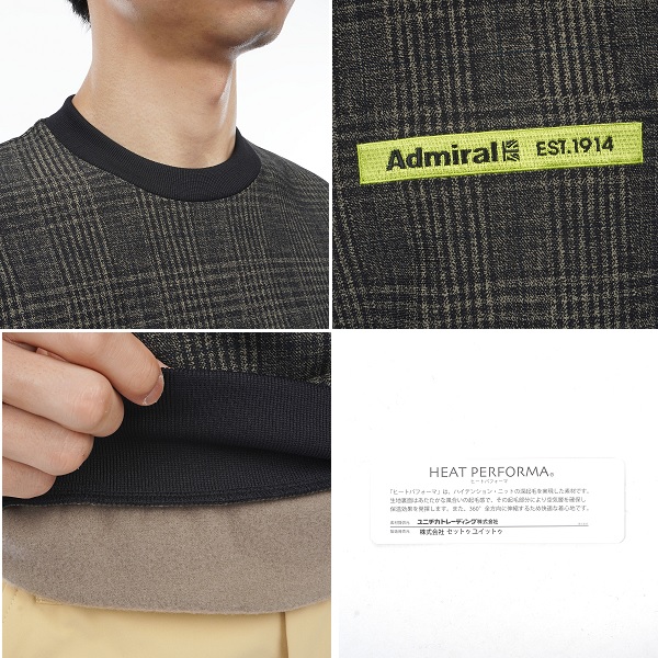Admiral Golf（アドミラルゴルフ） アドミラル ゴルフ メンズ ウォーム