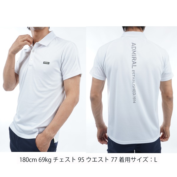 Admiral Golf アドミラル ゴルフ メンズ 冷感パフォーマンス