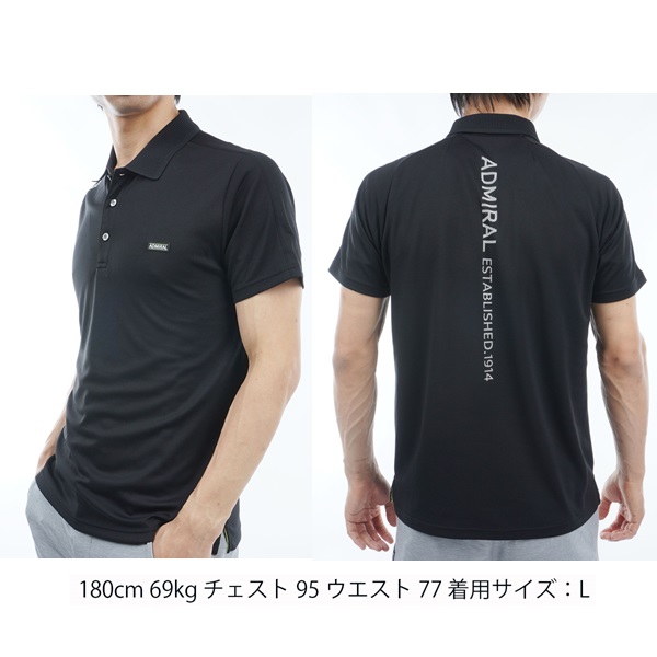 【新品未使用】アドミラル　ゴルフポロシャツ ADMIRAL(アドミラル) ポロシャツ｜中古ゴルフウェア通販サイト