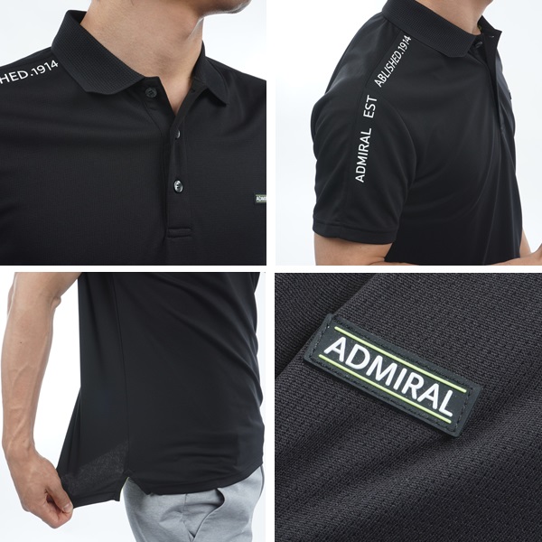 【新品未使用】アドミラル　ゴルフポロシャツ ADMIRAL(アドミラル) ポロシャツ｜中古ゴルフウェア通販サイト