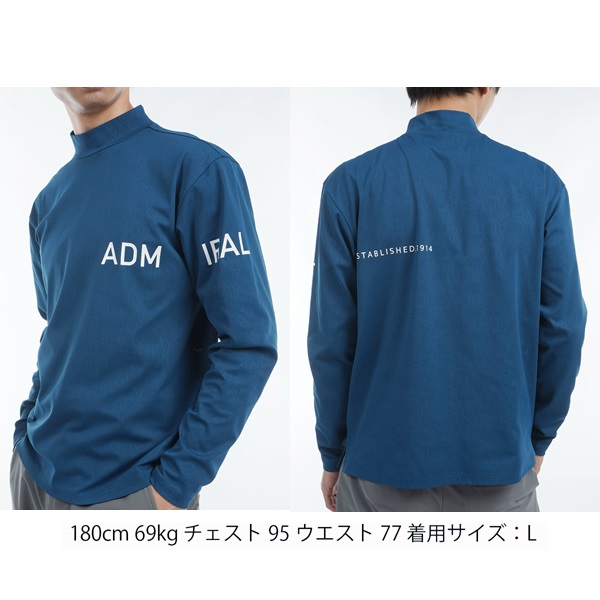 美品　アドミラル　ビートルズ　長袖　モックネック　サイズXL 美品 アドミラル ビートルズ 長袖 モックネック サイズXL