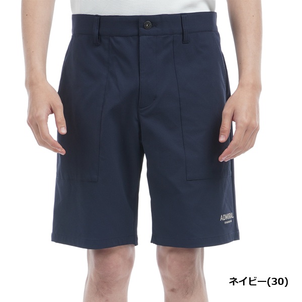 【新品】 Admiral GOLF アドミラルゴルフ 総柄 ハーフパンツ M Admiral Golf（アドミラルゴルフ） アドミラル ゴルフ メンズ ウィンド