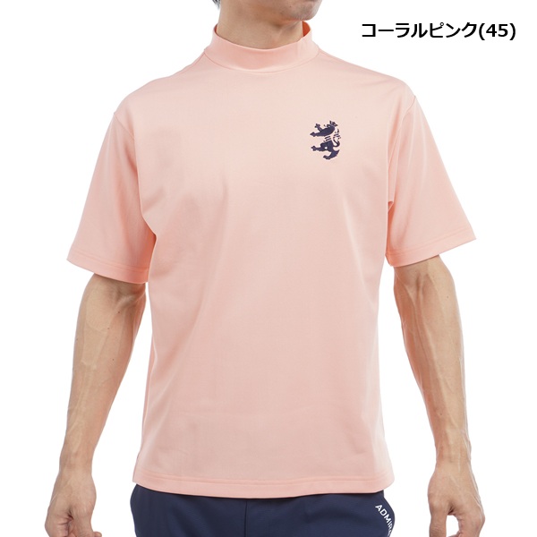 【アドミラル】シャツ Admiral Golf アドミラル ゴルフ メンズ ビッグ鹿の子