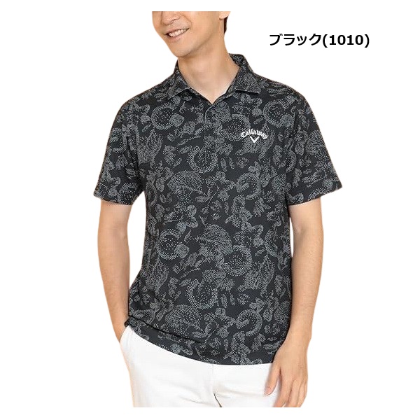 Callaway（キャロウェイ） メンズ ゴルフウェア 半袖 ドットプリント