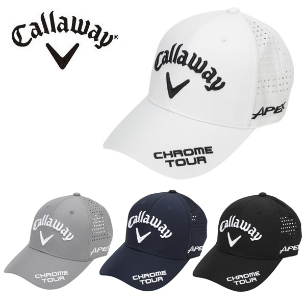 Callaway（キャロウェイ） ゴルフ キャップ TOUR P/MESH CAP 26 JM