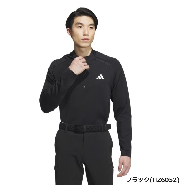 アディダス ゴルフ ジップアップウェア グレー/ブラック M. adidas アディダス ゴルフ COLD.RDY ハーフジップ長袖ストレッチ