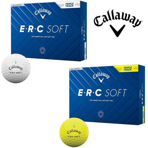 Callaway キャロウェイ ゴルフボール ERC SOFT TRIPLE TRACK 1