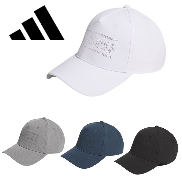 今週のおすすめ製品 アディダス adidas ゴルフ メンズ ドットロゴ 撥水 キャップ 帽子