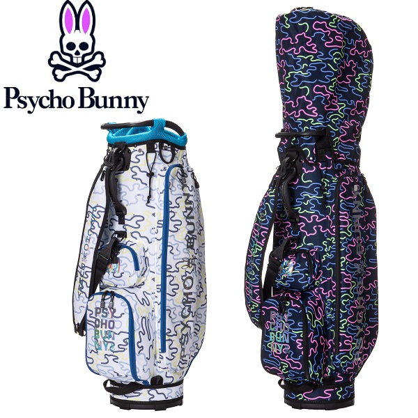 Psycho Bunny（サイコバニー） ゴルフ キャディバッグ カートキャディ