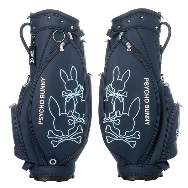 Psycho Bunny ゴルフバッグ ネイビー Amazon.co.jp: サイコバニー（Psycho Bunny） ゴルフ ラウンド