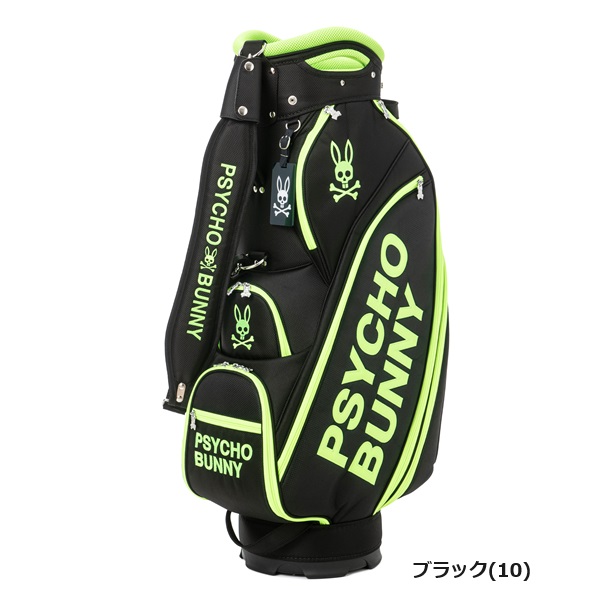 サイコバニー PSYCHO BUNNY BLOCK PB スタンドキャディバッグ サイコバニー ゴルフ スタンドキャディバッグ BLOCK PB Psycho