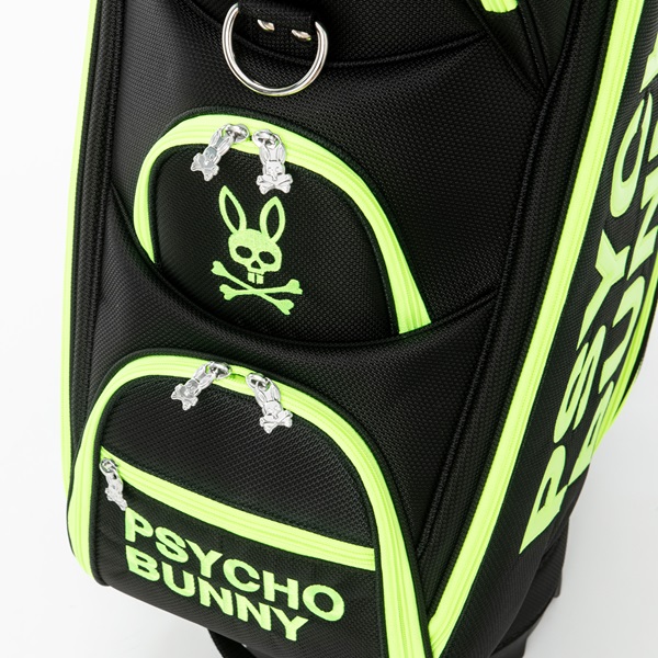 Psycho Bunny（サイコバニー） ゴルフ カートキャディバッグ BLOCK PB
