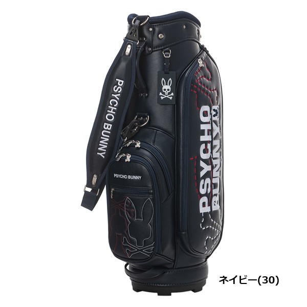 Psycho Bunny（サイコバニー） ゴルフ カートキャディバッグ LOGOART