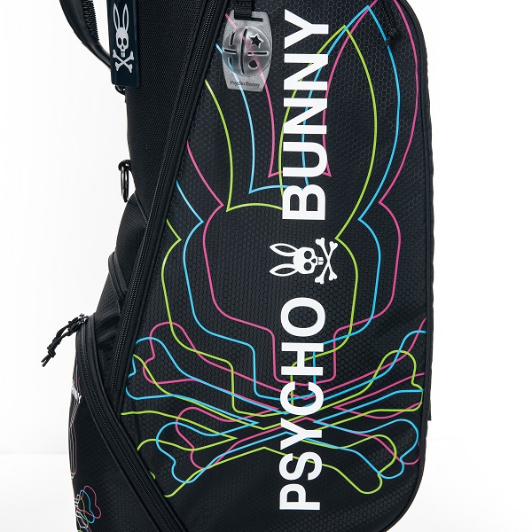 Psycho Bunny サイコバニー スタンド式 キャディバッグ 美品！ Amazon | Psycho Bunny(サイコバニー) ｷｬﾃﾞｲﾊﾞｯｸﾞ LOGOART