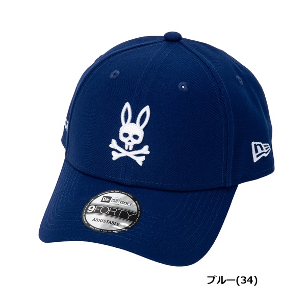 Psycho Bunny（サイコバニー） ゴルフ キャップ3D NEW ERAコラボ