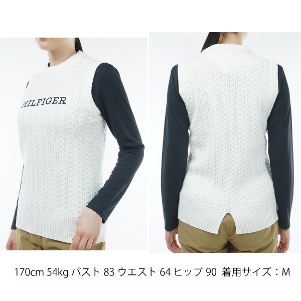 hillgerトミーヒルガー　レディースゴルフベストM 楽天市場】ベスト レディース（ブランドトミー・ヒルフィガー