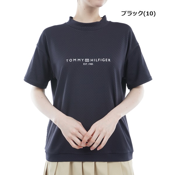 新品！トミーヒルフィガー ゴルフ ハーフジップモックシャツ THLA420 楽天市場】トミーヒルフィガー ゴルフ レディース ハイ