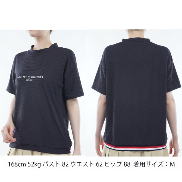 新品！トミーヒルフィガー ゴルフ ハーフジップモックシャツ THLA420 楽天市場】トミーヒルフィガー ゴルフ レディース ハイ