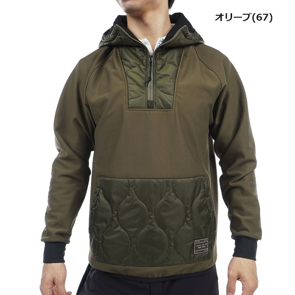   - トミーヒルフィガーゴルフハイブリッドストレッチパーカープルオーバー2023年秋冬 TOMMY HILFIGER - トミーヒルフィガーゴルフハイブリッド