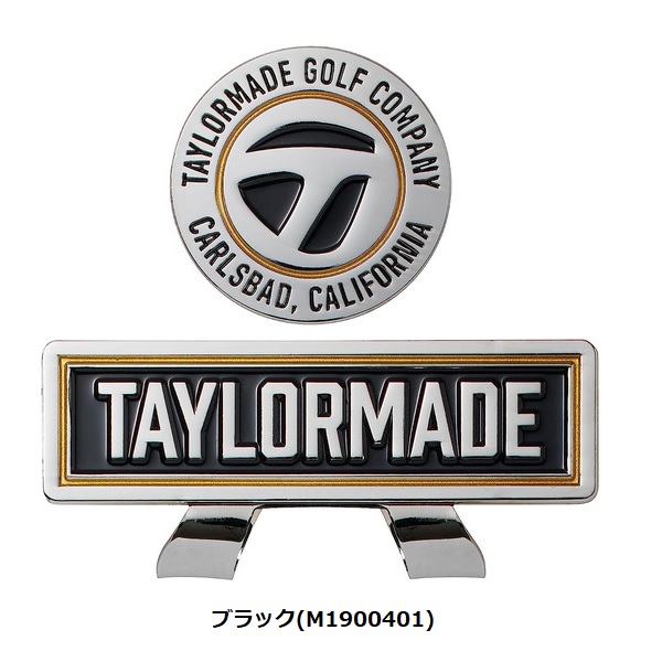 テーラーメイド ゴルフ マーカー メタルTエンブレム ボールマーカー TaylorMade Golf TL217 ラウンド用品、アクセサリー 