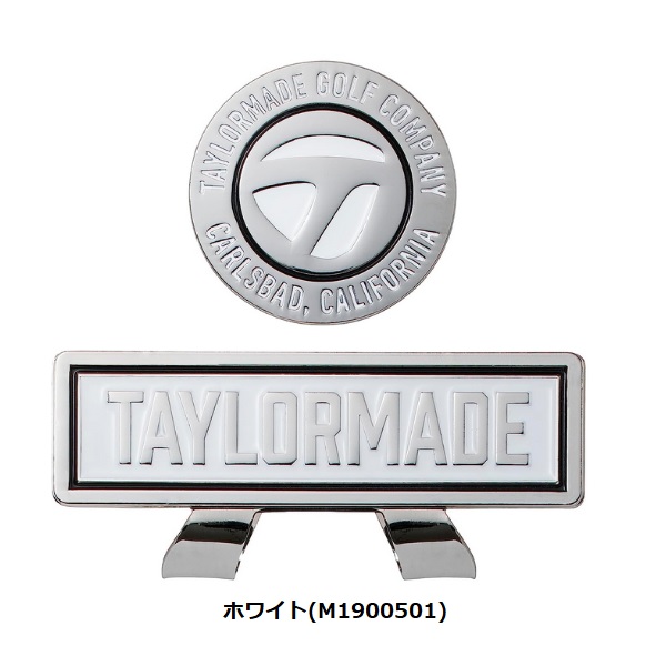 テーラーメイド ゴルフ マーカー メタルTエンブレム ボールマーカー TaylorMade Golf TL217 ラウンド用品、アクセサリー 