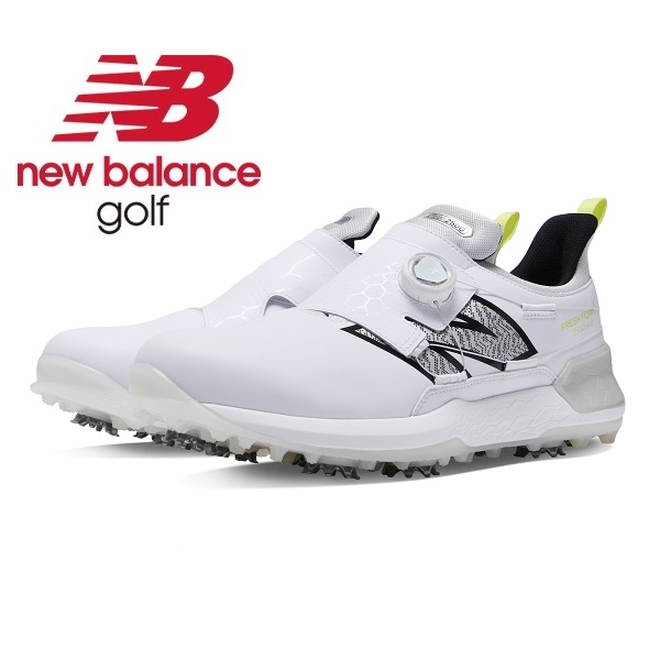 ニューバランス ゴルフシューズ Fresh Foam X 2500 v4 BOA(R) B UGB2500B ソフトスパイク ボア メンズ レディース  (ユニセックス) 日本正規品 New Balance Golf