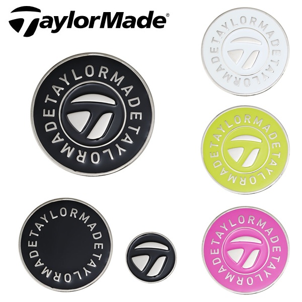 TaylorMade（テーラーメイド） ゴルフ サークルロゴ ツインマーカー