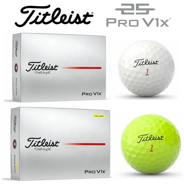 Titleist（タイトリスト） ゴルフボール プロ V1 X 1ダース 12個入り