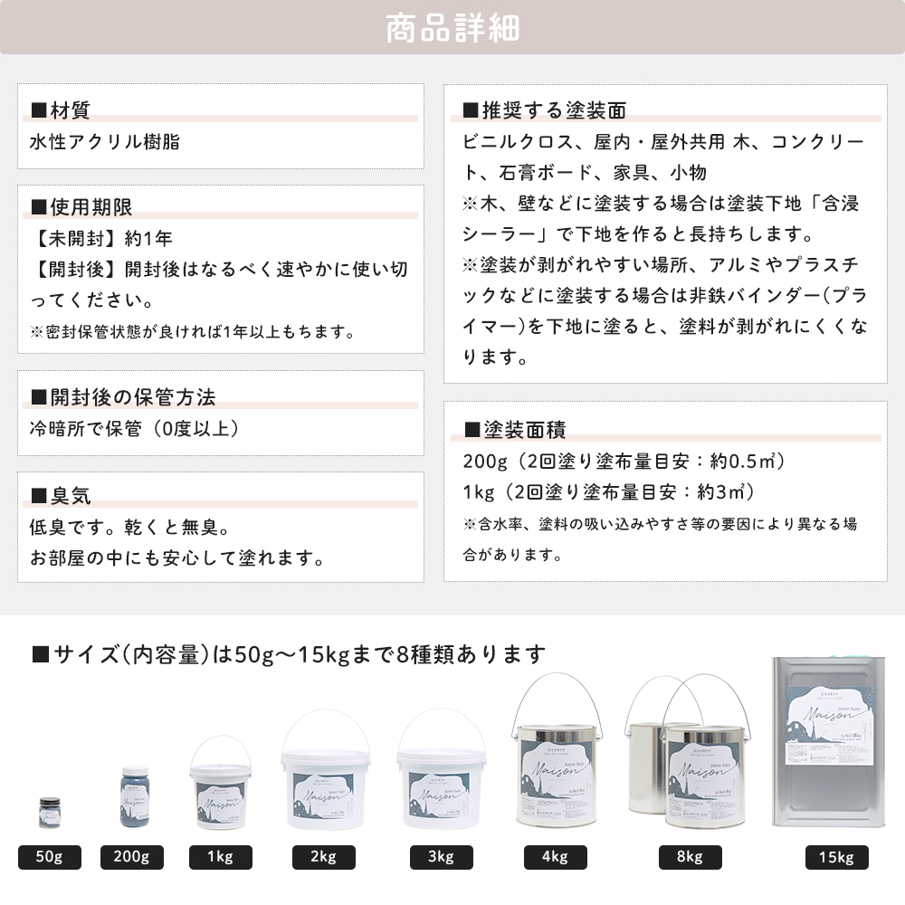 ペンキ 水性塗料 屋内 壁紙の上から塗るペンキ 壁 DIY おしゃれ ウォールペイント メゾン 商品詳細
