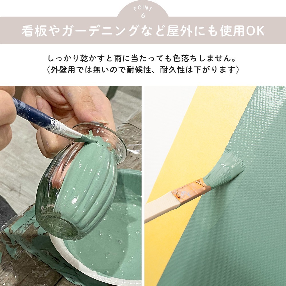 壁ペンキ 水性塗料 屋内 壁紙の上から塗るペンキ 壁 Diy おしゃれ 白 緑 ネイビー グリーン メゾン ホワイト ウォールペイント グレージュ 50g 79 Off