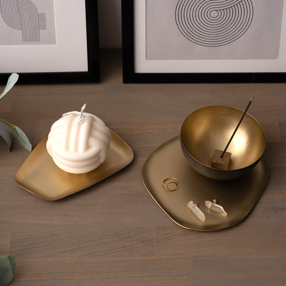 真鍮 ボウル 10cm 小物入れ おしゃれ ゴールド 金 黒 アクセサリー